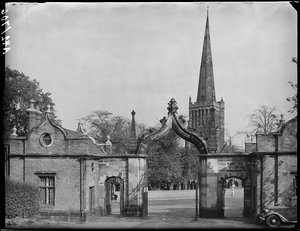 Aston Hall, Gateway, Witton Lane, Aston Park, Aston, Birmingham, 1941.