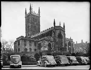 Kolegiata św. Piotra, Lich Gates, Wolverhampton, wiosna 1942 r.