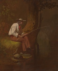Mississippi Fisherman autorstwa George Caleb Bingham