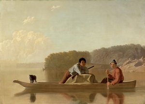Powrót traperów, 1851