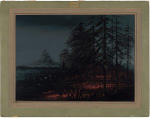 Biwak Wojny Siuksów autorstwa George Catlin