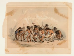 Buffalo Dance No.8 autorstwa George Catlin