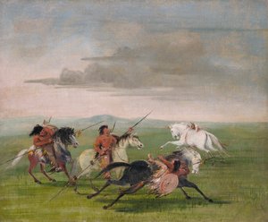 Wyczyny konne Komanczów, 1834-35