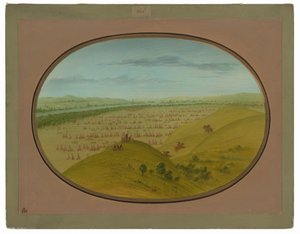 Kamień fortu autorstwa George Catlin