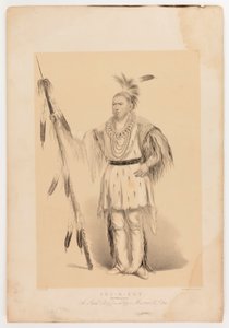 Joc-o-sot, chodzący niedźwiedź autorstwa George Catlin