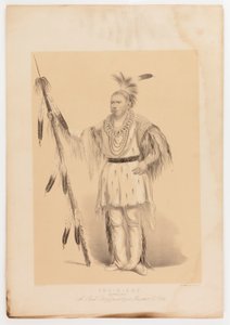 Joc-o-sot, chodzący niedźwiedź autorstwa George Catlin