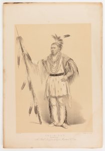 Joc-o-sot, chodzący niedźwiedź autorstwa George Catlin
