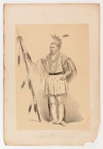 Joc-o-sot, chodzący niedźwiedź autorstwa George Catlin