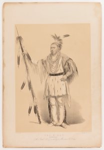 Joc-o-sot, chodzący niedźwiedź autorstwa George Catlin