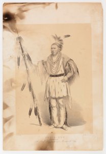 Joc-o-sot, chodzący niedźwiedź autorstwa George Catlin