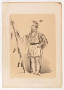Joc-o-sot, chodzący niedźwiedź autorstwa George Catlin