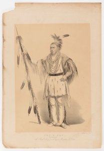 Joc-o-sot, chodzący niedźwiedź autorstwa George Catlin