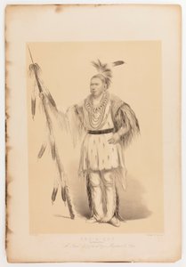 Joc-o-sot, chodzący niedźwiedź autorstwa George Catlin