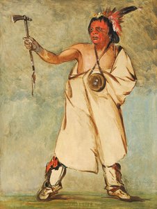 Naw-naw-páy-ee, Żołnierz autorstwa George Catlin