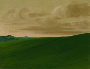 Nishnabottana Bluffs, Upper Missouri, 1832. autorstwa George Catlin
