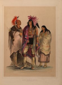 Portfolio Indian Ameryki Północnej autorstwa George Catlin
