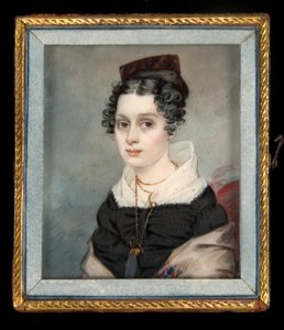 Portret Mary Catlin autorstwa George Catlin
