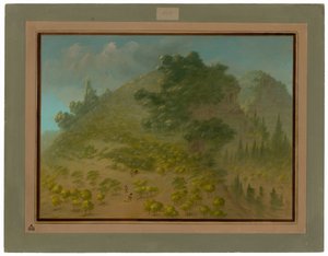 Góra Rododendrona autorstwa George Catlin