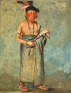 Span-e-o-née-kaw, Hiszpan autorstwa George Catlin