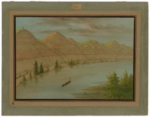 Zobacz w „Grand Detour”, Upper Missouri autorstwa George Catlin