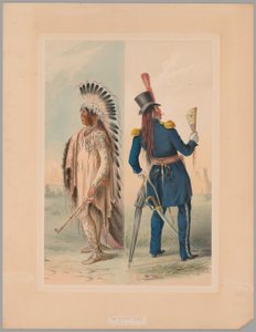 Wi-Jun-Jon - Jajogłowy gołąb udaje się do Waszyngtonu: Powrót do domu autorstwa George Catlin
