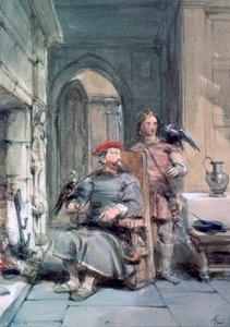 Rycerz i Paź, XIX w.
