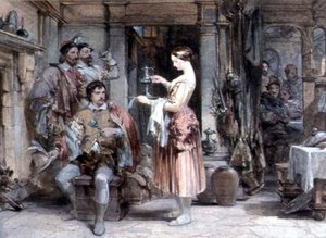 Ciche ostrzeżenie autorstwa George Cattermole