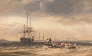 Żołnierze wiosłowani do Indianina w Northfleet