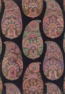 Projekt tkaniny na szale Paisley, ok. 1871 r.