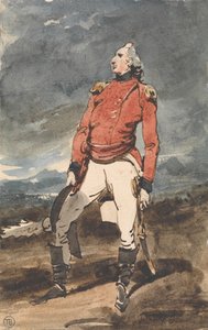 Studium do portretu oficera wojskowego autorstwa George Chinnery