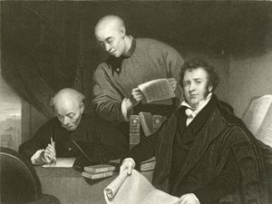 Wielebny Robert Morrison autorstwa George Chinnery