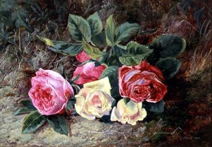Róże, 1865 (olej)