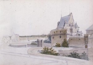 Vaizdas į Nantespoli autorstwa George Clarkson Stanfield
