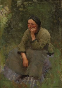 Chwila odpoczynku autorstwa George Clausen