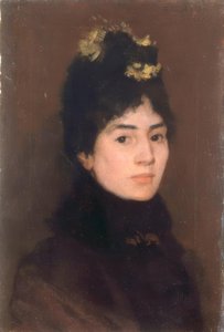 Portret pani Mark Fisher autorstwa George Clausen