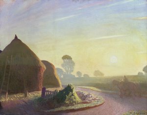 Wschód słońca we wrześniu autorstwa George Clausen