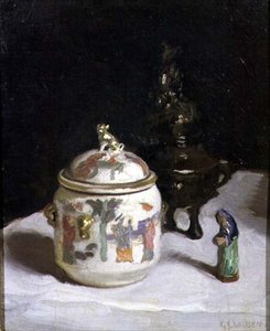 Chiński garnek autorstwa George Clausen