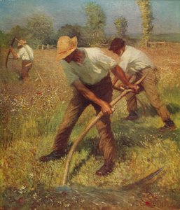 Kosiarki, ok. 1891 r., ok. 1915 r. autorstwa George Clausen
