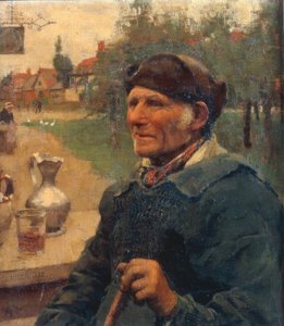 Wieśniak autorstwa George Clausen