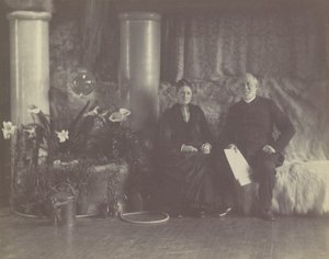 Państwo Charles L. Tiffany w Studio Louisa C. Tiffany