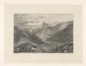 Zamek Crichtona autorstwa George Cooke