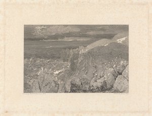 Land’s End w Kornwalii autorstwa George Cooke