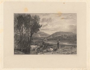 Zamek Lulworth, Dorsetshire autorstwa George Cooke