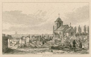 Stary kościół St Pancras, Londyn autorstwa George Cooke