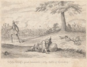 Inna część pola: „Henryk IV część I”, akt V, scena IV autorstwa George Cruikshank