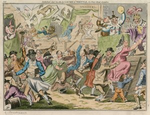 Targi Bartłomieja, Londyn autorstwa George Cruikshank