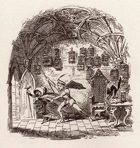 Bracia Grimm Dzieci i autorstwa George Cruikshank