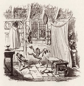 Bracia Grimm Dzieci i autorstwa George Cruikshank