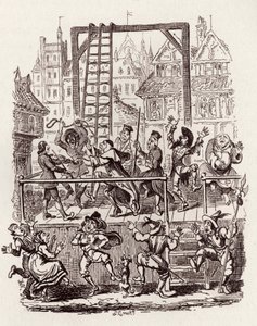 Bracia Grimm Dzieci i autorstwa George Cruikshank