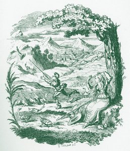 Bracia Grimm Dzieci i autorstwa George Cruikshank